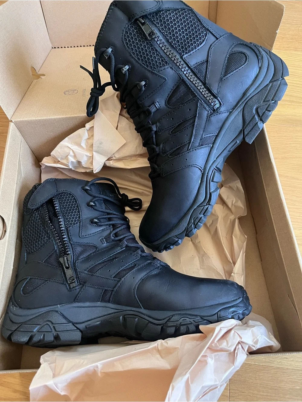Merrell Men's Black Waterproof Tactical Boots